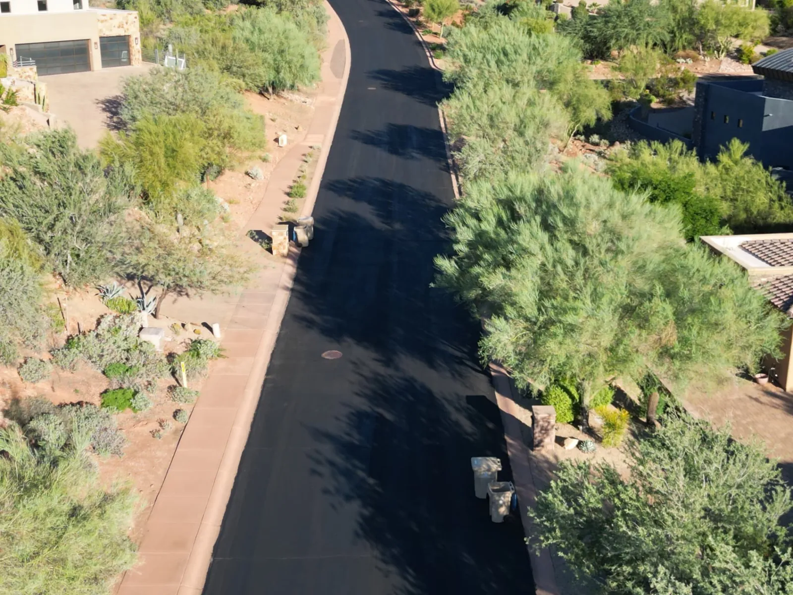American Asphalt commercial paving and pavement maintenance project in Arizona