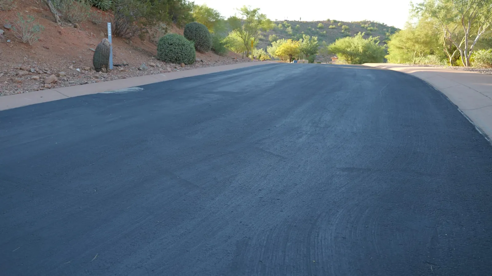 American Asphalt commercial paving and pavement maintenance project in Arizona