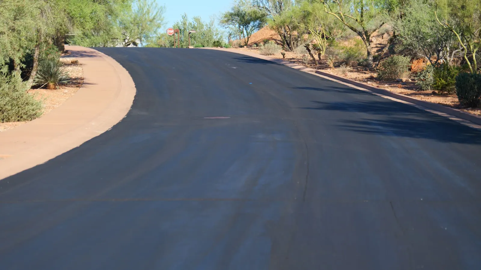 American Asphalt commercial paving and pavement maintenance project in Arizona