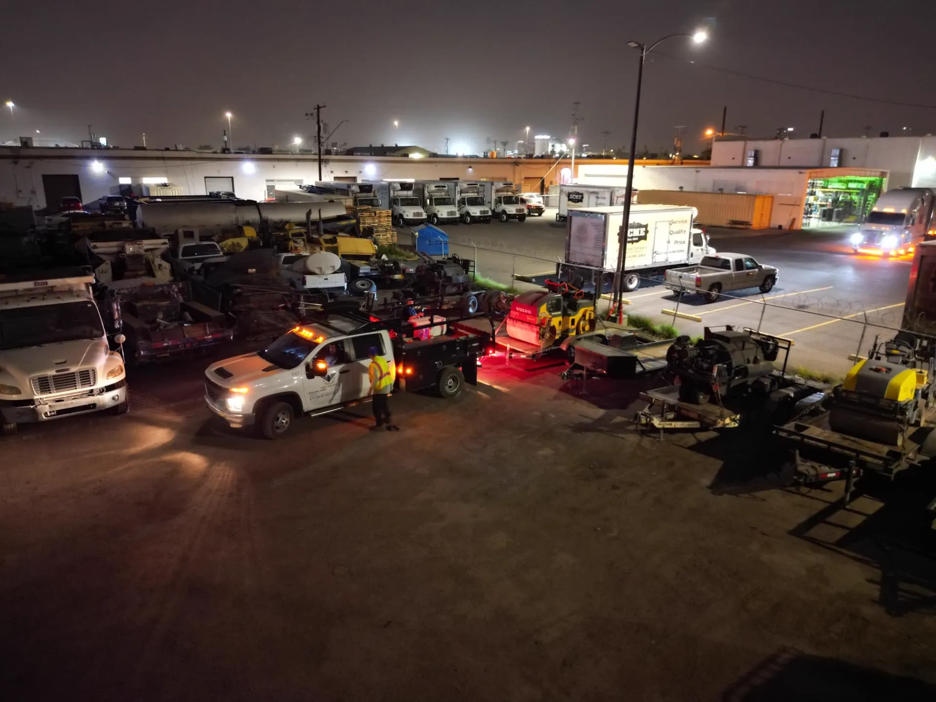 American Asphalt commercial paving and pavement maintenance project in Arizona