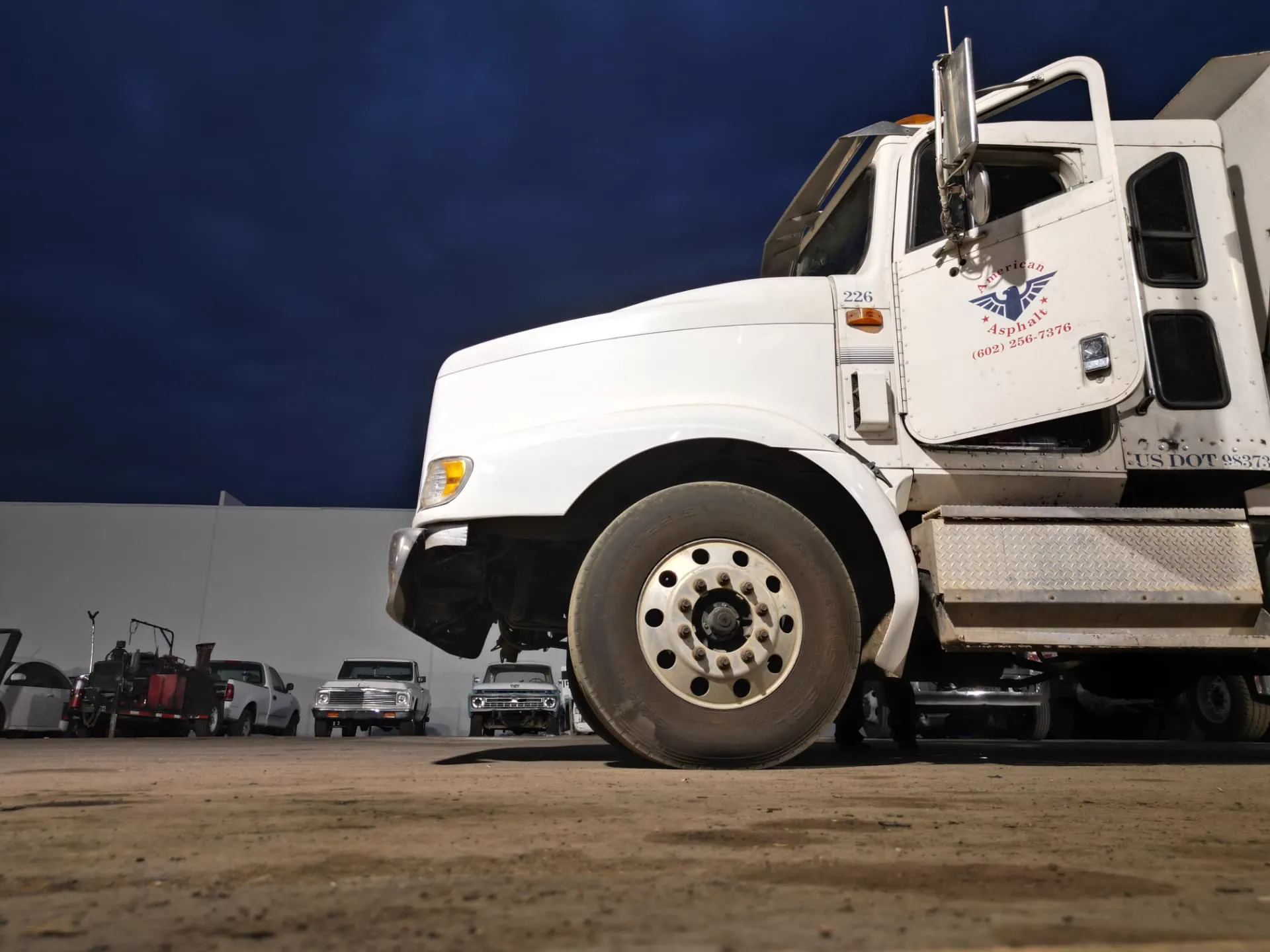 American Asphalt commercial paving and pavement maintenance project in Arizona
