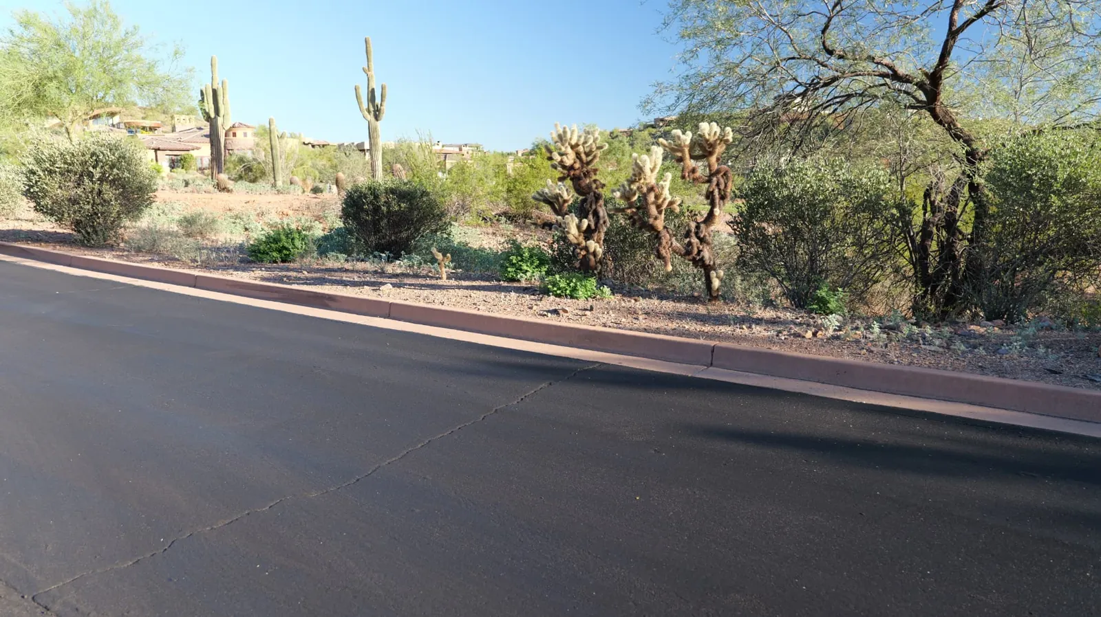 American Asphalt commercial paving and pavement maintenance project in Arizona